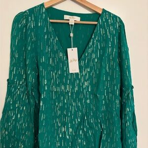 Lilly Pulitzer Cleme Blouse Size 12